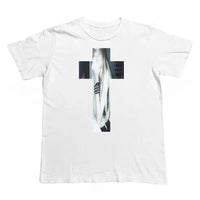 Cross Hip Hop Harajuku Graphic Print Pure cotton Tee Chic Streetwear Punk Short Sleeve T-shirt Vintage Gothic Y2K Cotton T-shirt - DRACO COUTURE