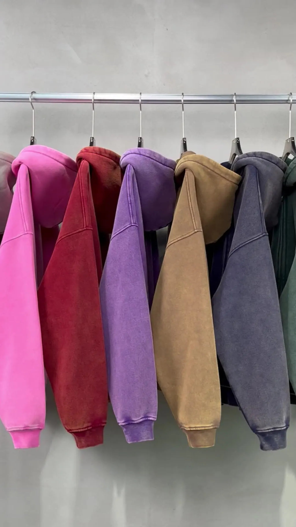 Basic-Sweatshirts mit Waschung