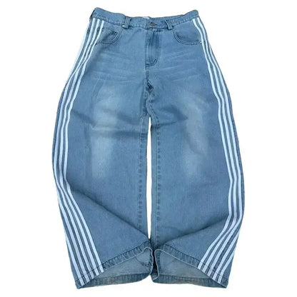 Loose washed jeans Y2k - DRACO COUTURE