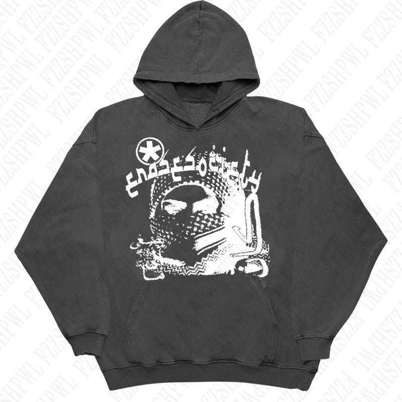 Arabic Y2K Hoodie
