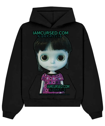New 2025 Autumn And Winter Aesthetic y2k Dark Style Print Gothic Retro Street Punk Personality Casual emo Girl Hooded Sweatshirt - DRACO COUTURE