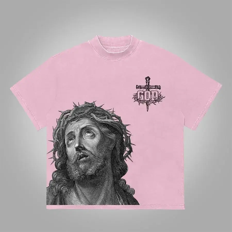 Holy Angel Cotton T-shirt - DRACO COUTURE