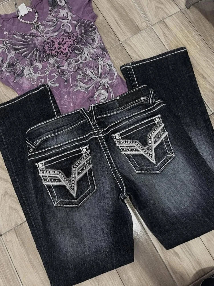 Women's Subculture Vintage Purple Print T-Shirt Summer Y2k American Retro Slim Tees Casual Harajuku Grunge Fashion Tops New