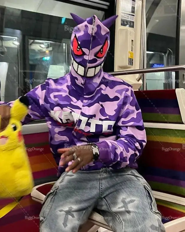 Demon hoodie Y2K - DRACO COUTURE