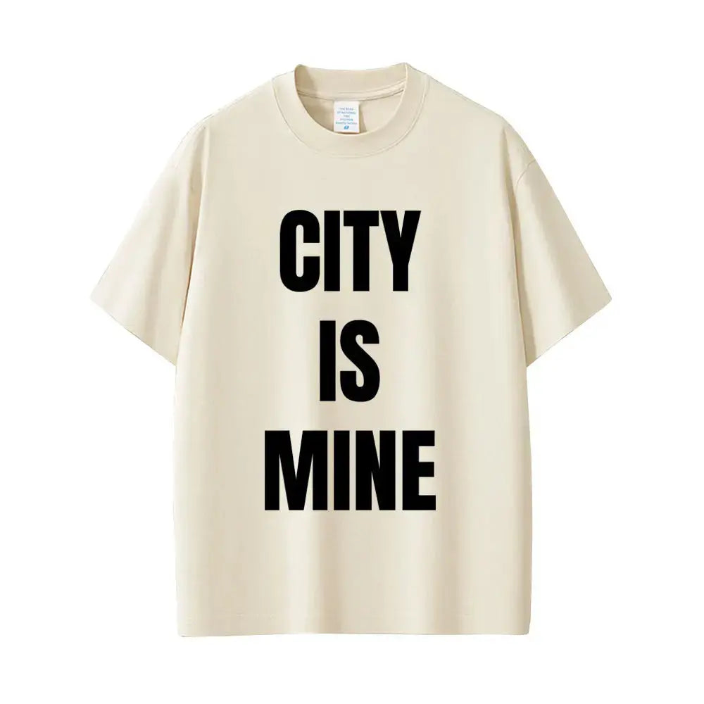 Rapper Drake City Is Mine Same Style Print T-shirt Men Women Fashion Casual T Shirts Short Sleeve Men's Hip Hop Vintage T Shirt - DRACO COUTURE