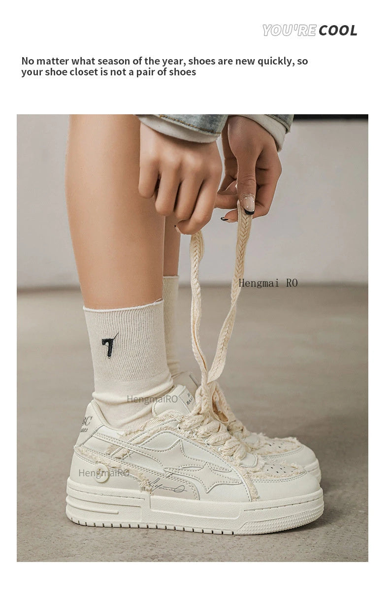 Breite Retro Y2K Schuhe