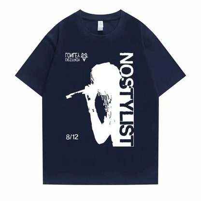 Destroy Lonely Graphic T Shirts Rare Opium Concert Playboi Carti Ken Carson Tshirt Men Women Hip Hop Vintage Oversized T-shirts - DRACO COUTURE