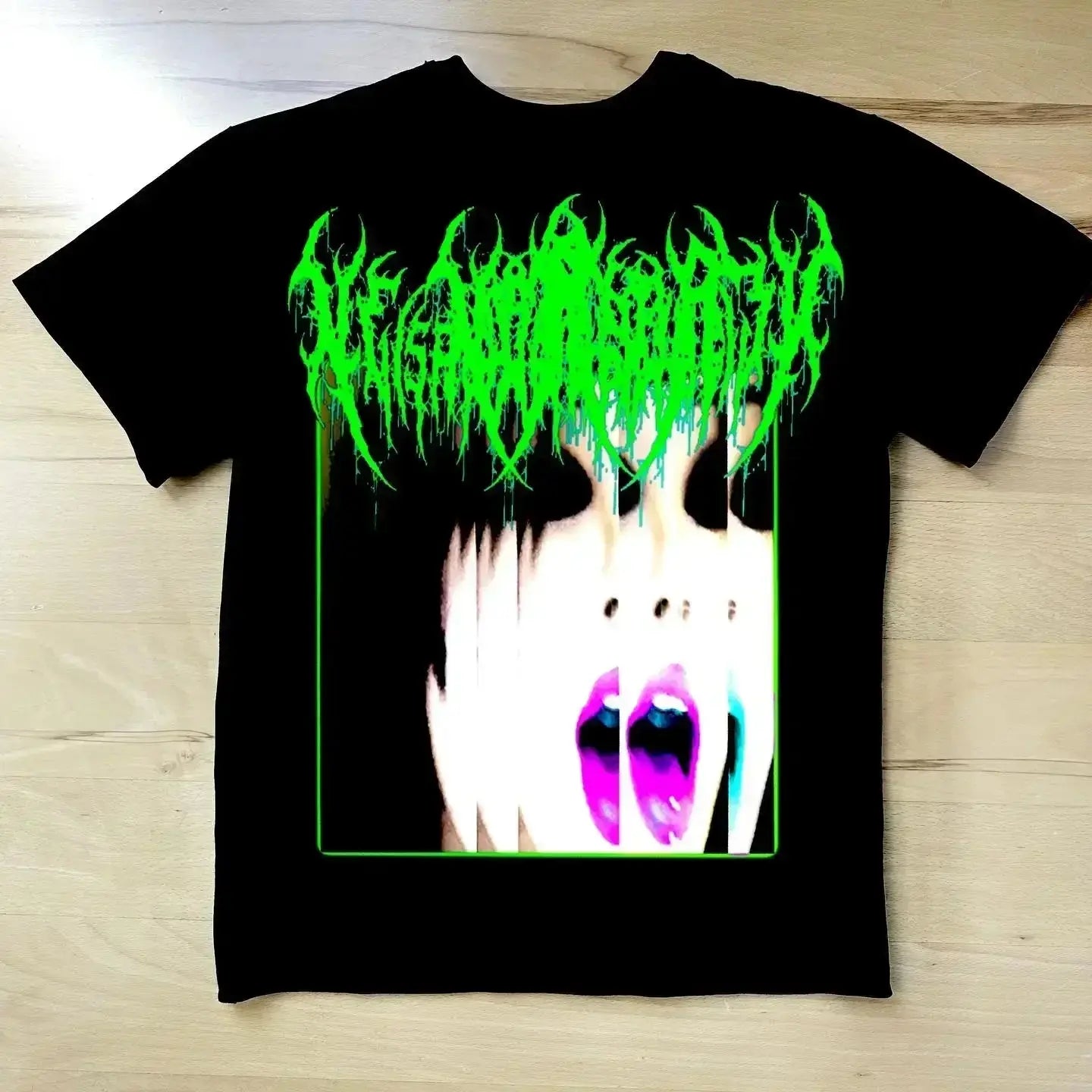 T-Shirt Goth Style Y2K - DRACO COUTURE
