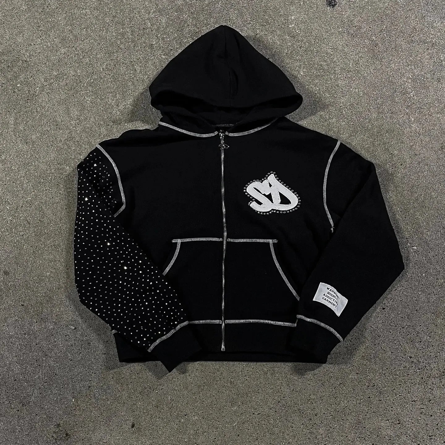 Black England Hoodie - DRACO COUTURE