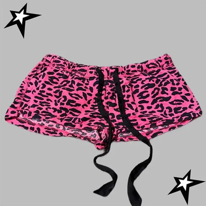Sexy Half pants Harajuku Letter Print High street Casual Y2K Shorts Punk Fashion Pants Hiphop Vintage Grunge Goth EMO Streetwear - DRACO COUTURE