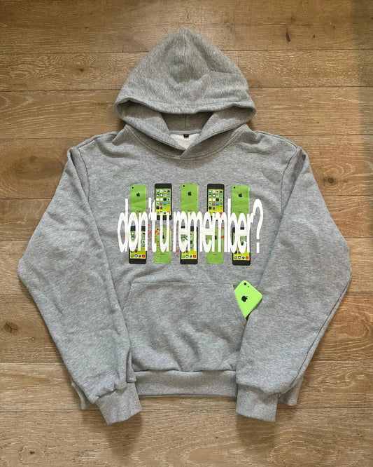 Bloody iPhone Print Hoodie