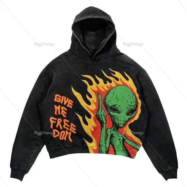 Hoodie Y2k - DRACO COUTURE