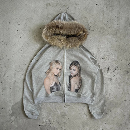 Y2K Zip up Hoodie