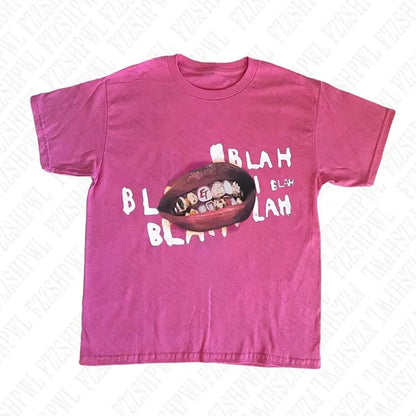 Mouth Y2K T-shirt - DRACO COUTURE