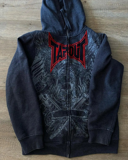 Tapout Reißverschluss Hoodie