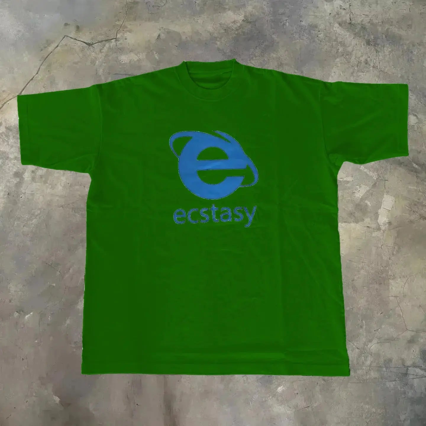 Streetwear Ecstasy New T Shirt Y2K Men's Harajuku White T-shirt Letter Pattern Printing Oversize Loose Short-sleeved Gothic Top - DRACO COUTURE