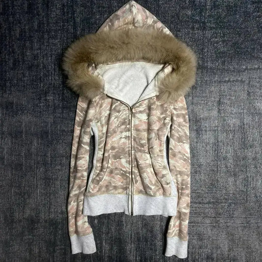 Camouflage Zip Hoodie