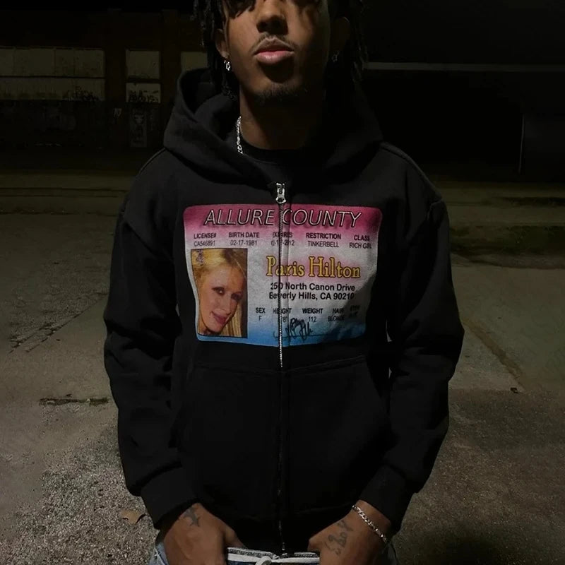 Paris ID ZIP HOODIE