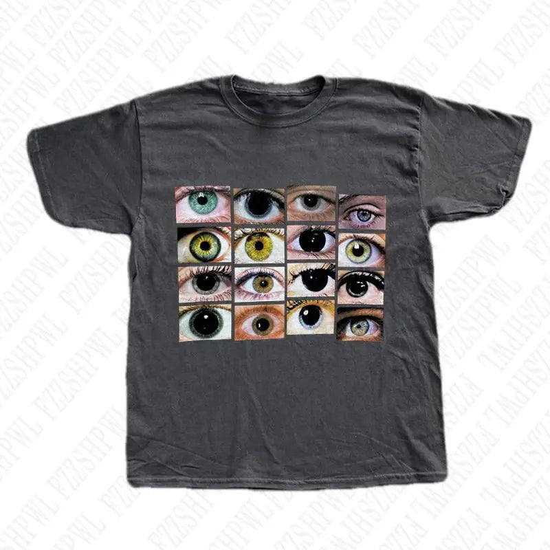 Eyes T-shirt Y2K - DRACO COUTURE