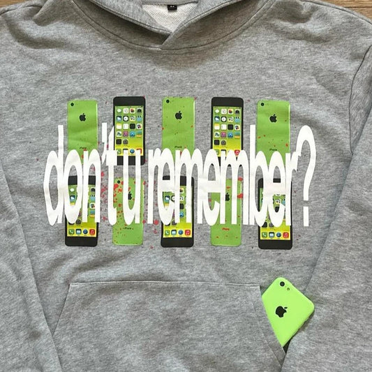 Bloody iPhone Print Hoodie