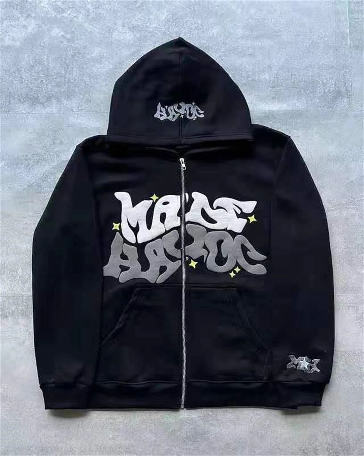 Y2K Hoodie Zip Up