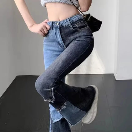 Damskie Flared Jeans