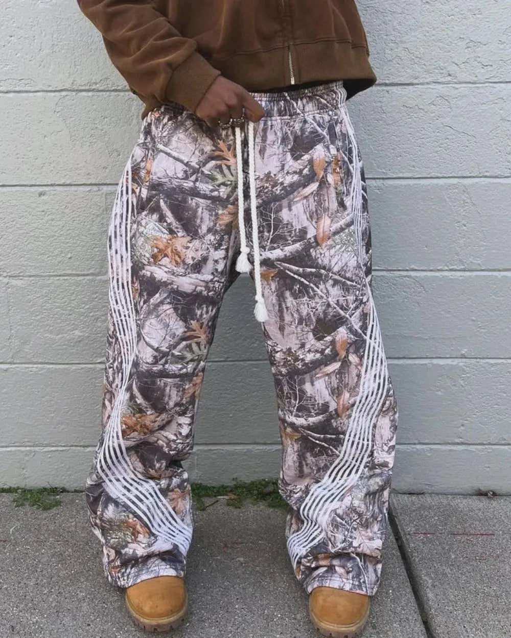 Camouflage Stripes Pants DDR - DRACO COUTURE