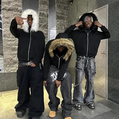 Y2K Zip up Hoodie