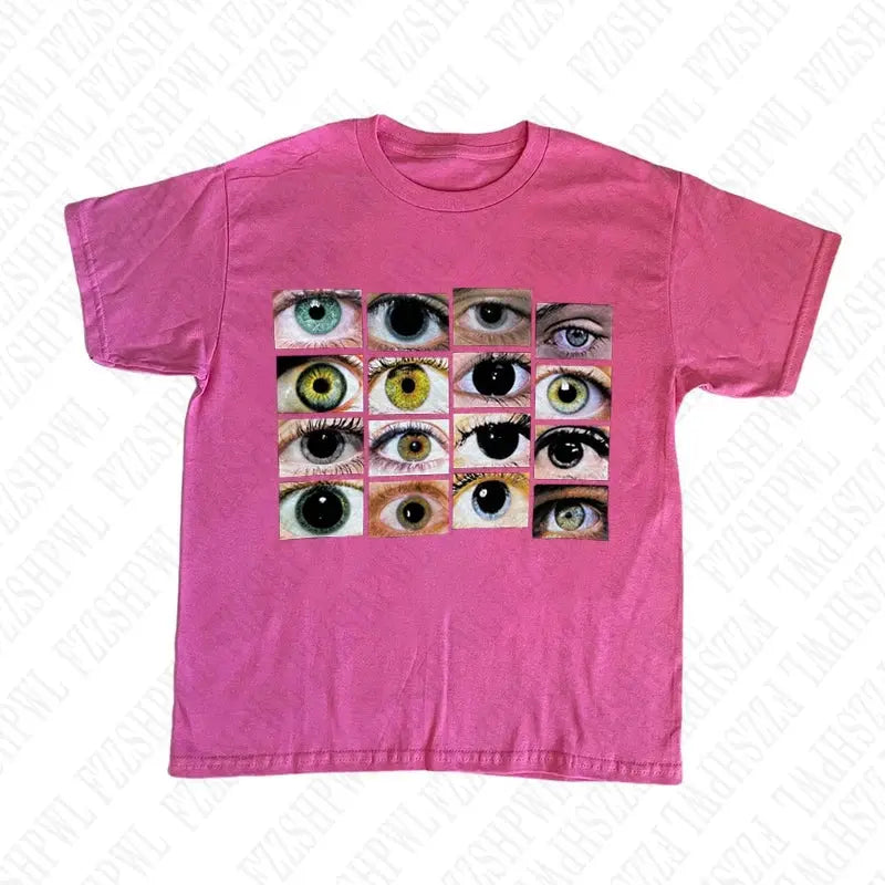 Eyes T-shirt Y2K - DRACO COUTURE