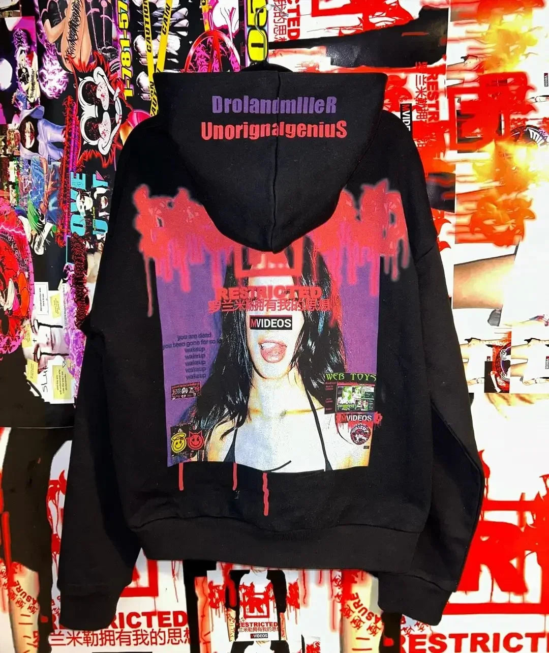 Drolandmiller Hoodie Y2k