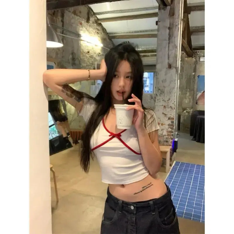 Korean Top Y2K - DRACO COUTURE