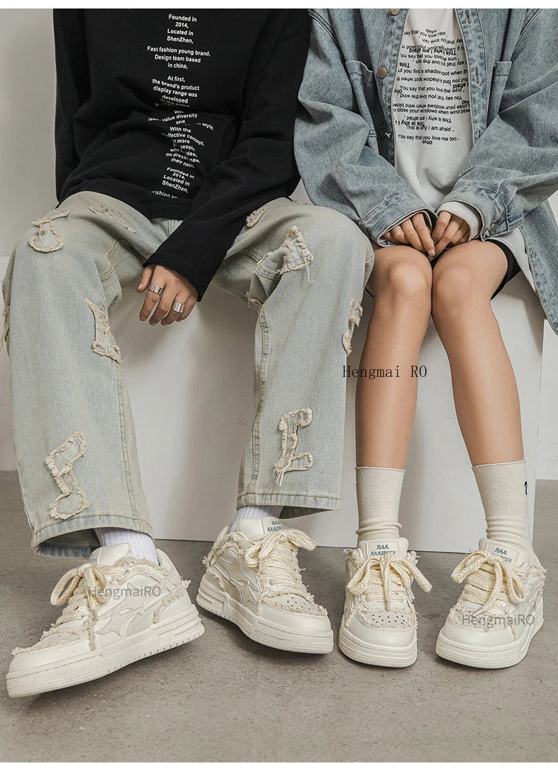 Breite Retro Y2K Schuhe