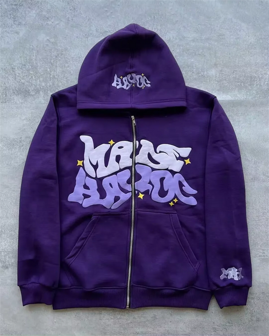 Y2K Hoodie Zip Up