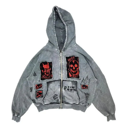 Devil Zipper Hoodie