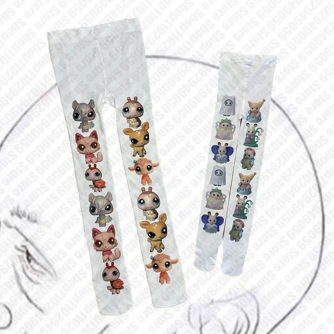 Y2K Sockings Japanese - DRACO COUTURE