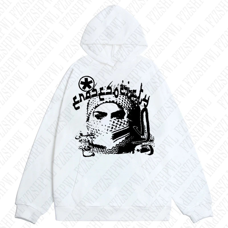 Arabic Y2K Hoodie