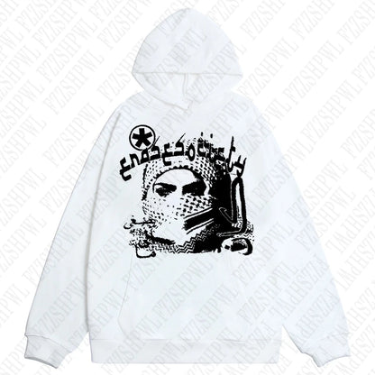 Arabic Y2K Hoodie