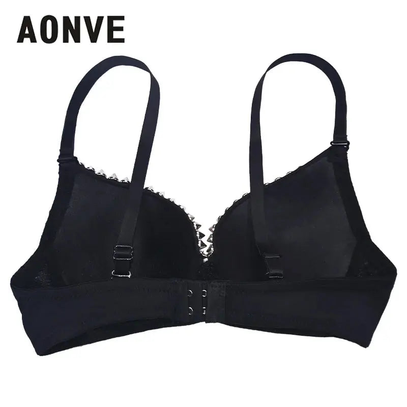 AONVE Newest Sexy Lingerie Sexy Women's Rhinestone Cover Bra Top Gold/Silver Plunge Wire Free Bralete Fashion Sequined Cover top - DRACO COUTURE