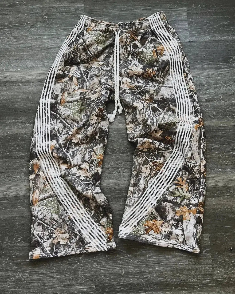 Camouflage Stripes Pants DDR - DRACO COUTURE
