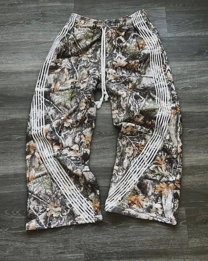 Camouflage Stripes Pants DDR - DRACO COUTURE