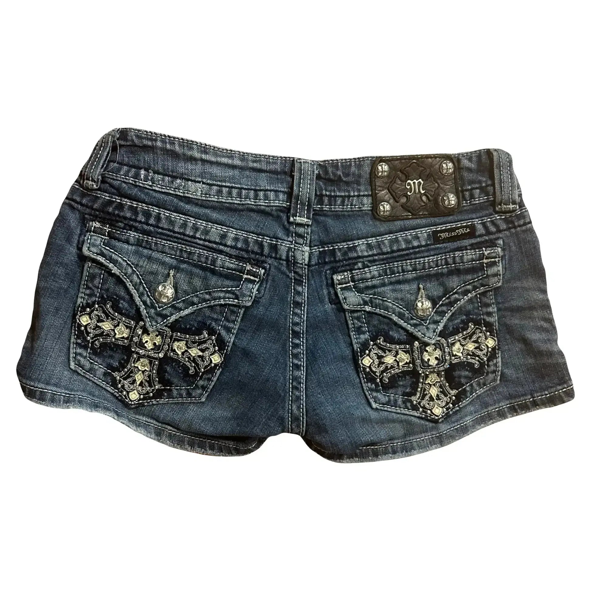 Retro Shorts Womens Y2K - DRACO COUTURE