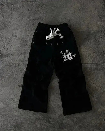 Camouflage Stripes Pants DDR - DRACO COUTURE