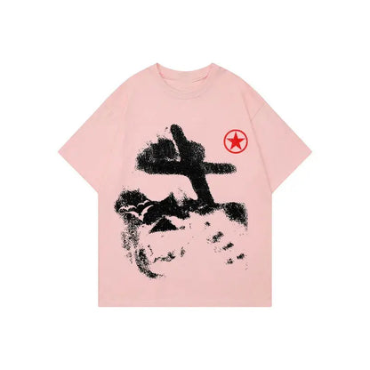 Y2K T-shirt Punk - DRACO COUTURE