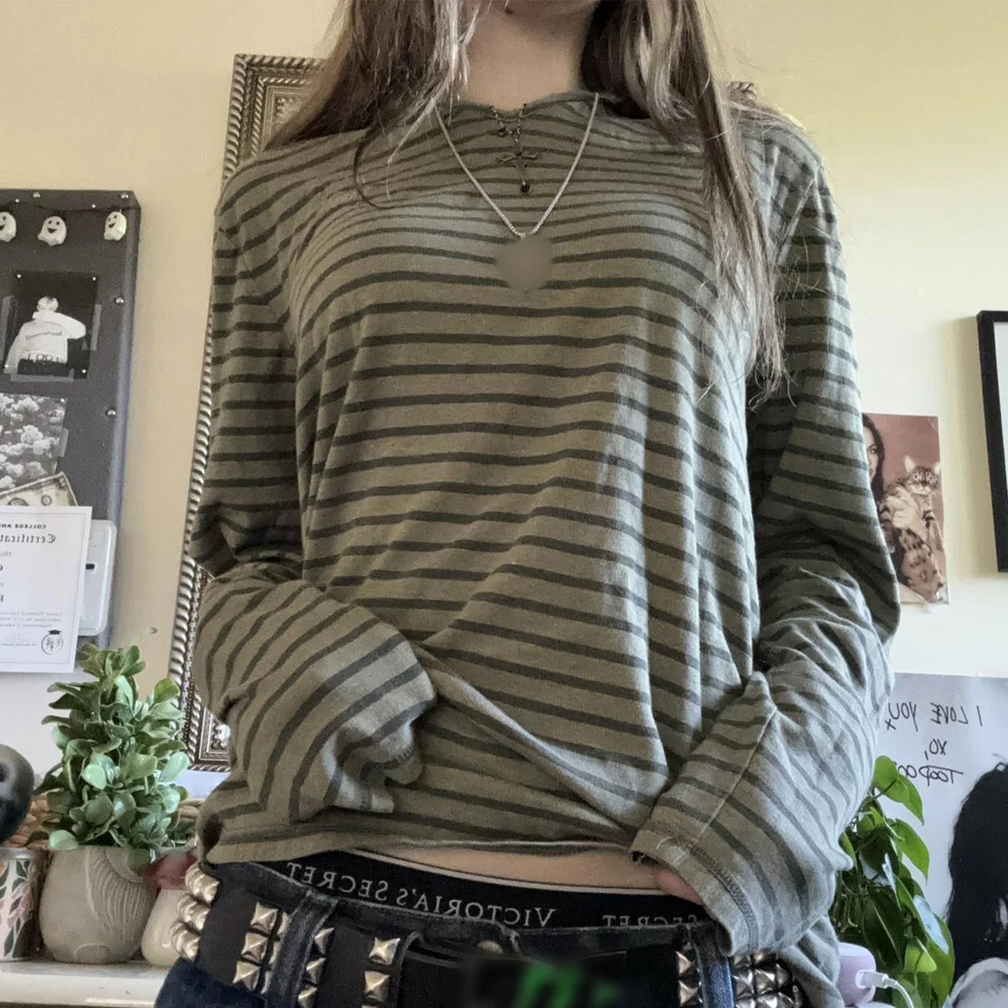 2000s Grunge Women Shirt