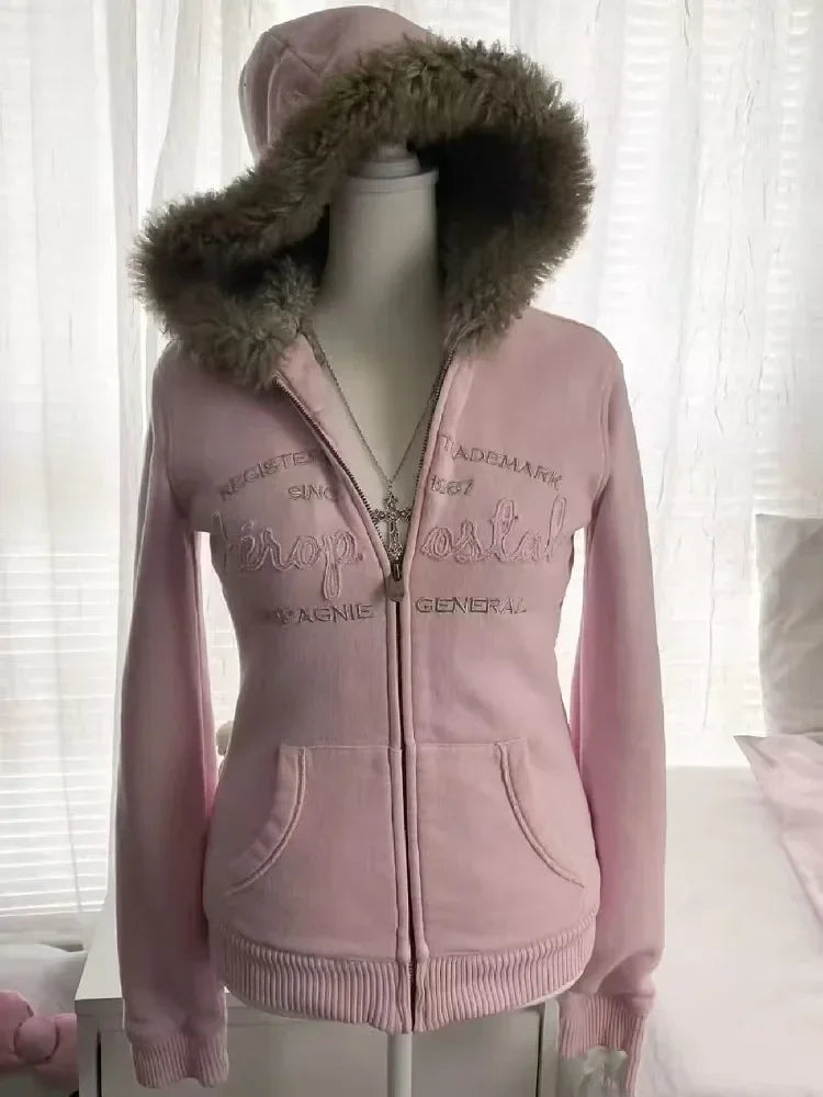 Wolf Zip Hoodie