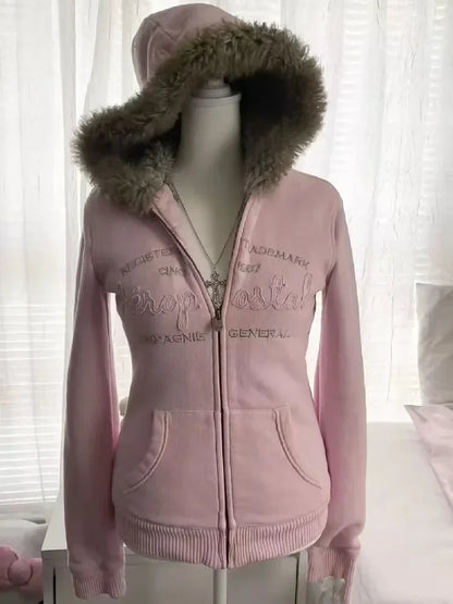 Wolf Zip Hoodie