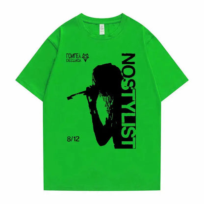 Destroy Lonely Graphic T Shirts Rare Opium Concert Playboi Carti Ken Carson Tshirt Men Women Hip Hop Vintage Oversized T-shirts - DRACO COUTURE