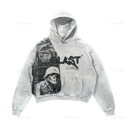 kugelsichere Weste Hoodies Frauen y2k