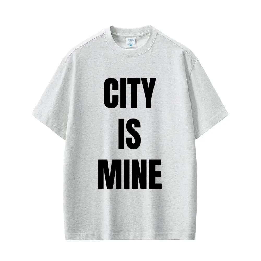 Rapper Drake City Is Mine Same Style Print T-shirt Men Women Fashion Casual T Shirts Short Sleeve Men's Hip Hop Vintage T Shirt - DRACO COUTURE
