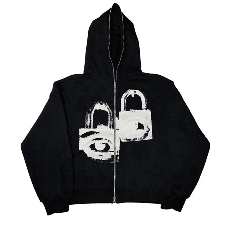 Y2K Zip up Hoodie